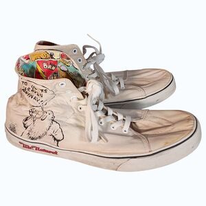 R. Crumb Mr. Natural 2009 X Vans Collab Rare Sk8-Hi Sneakers Men 12 Rare